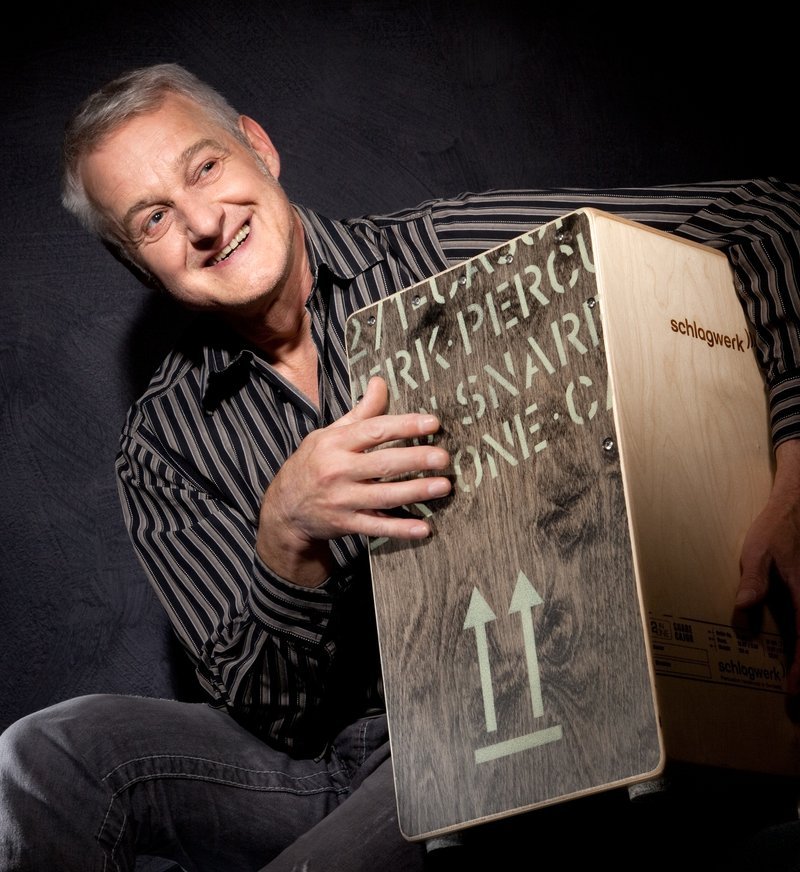 Willy Renner am Drum-Kit